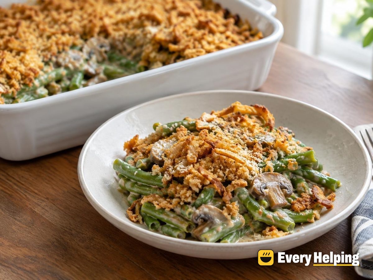 From-Scratch Green Bean Casserole