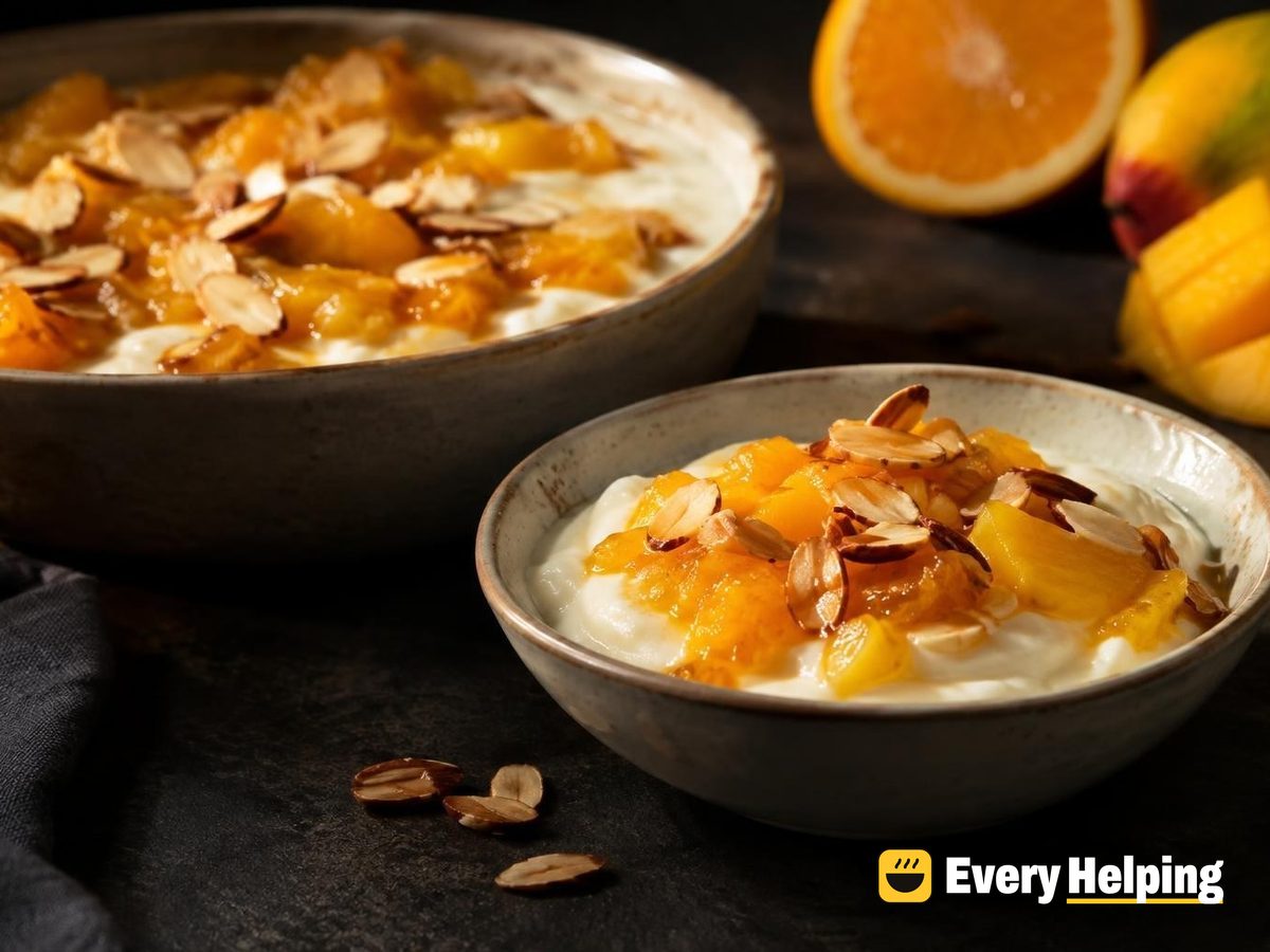 Set 2% Yogurt with Mango-Orange Compote