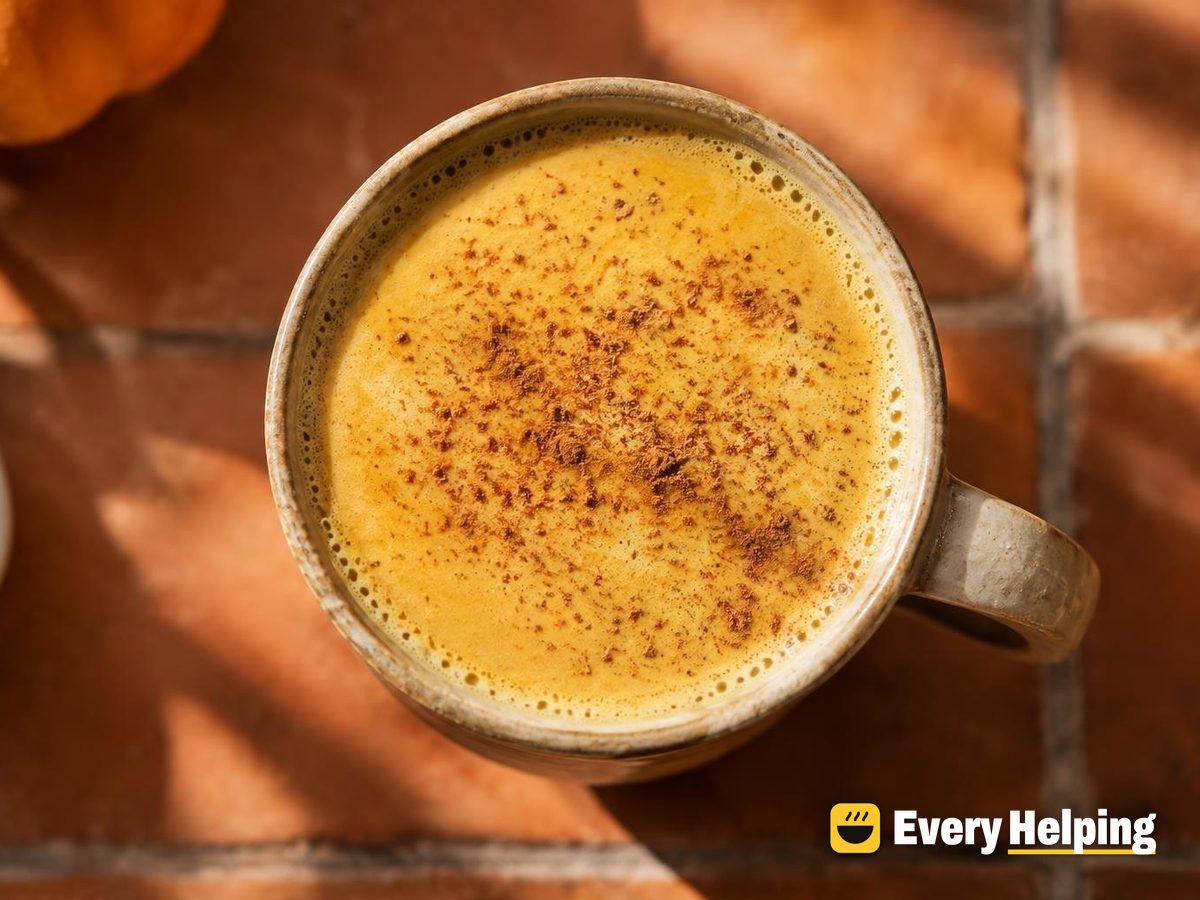 Pumpkin Spice Green Tea Soy Latte