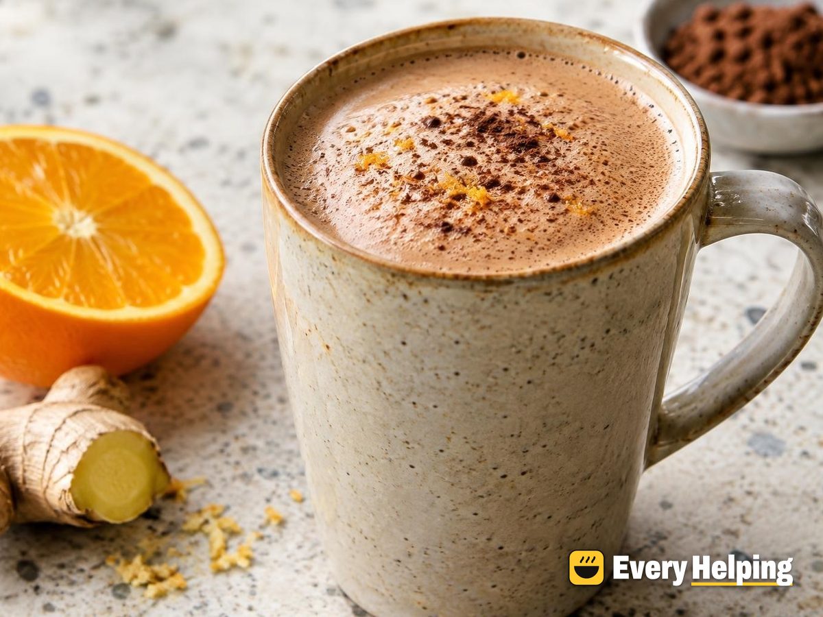 Ginger Orange Mocha Soy Hot Cocoa