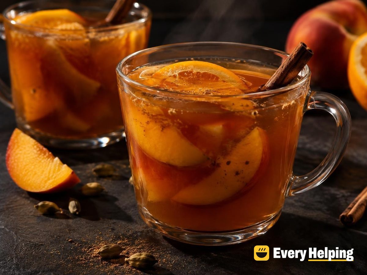 Spiced Peach Cardamom Black Tea