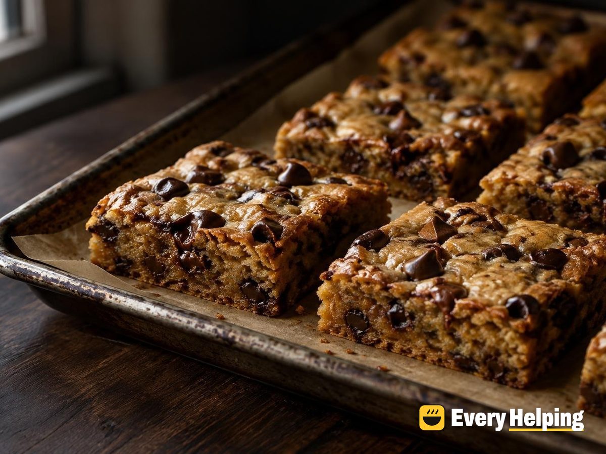 Espresso Chocolate Chip Blondies