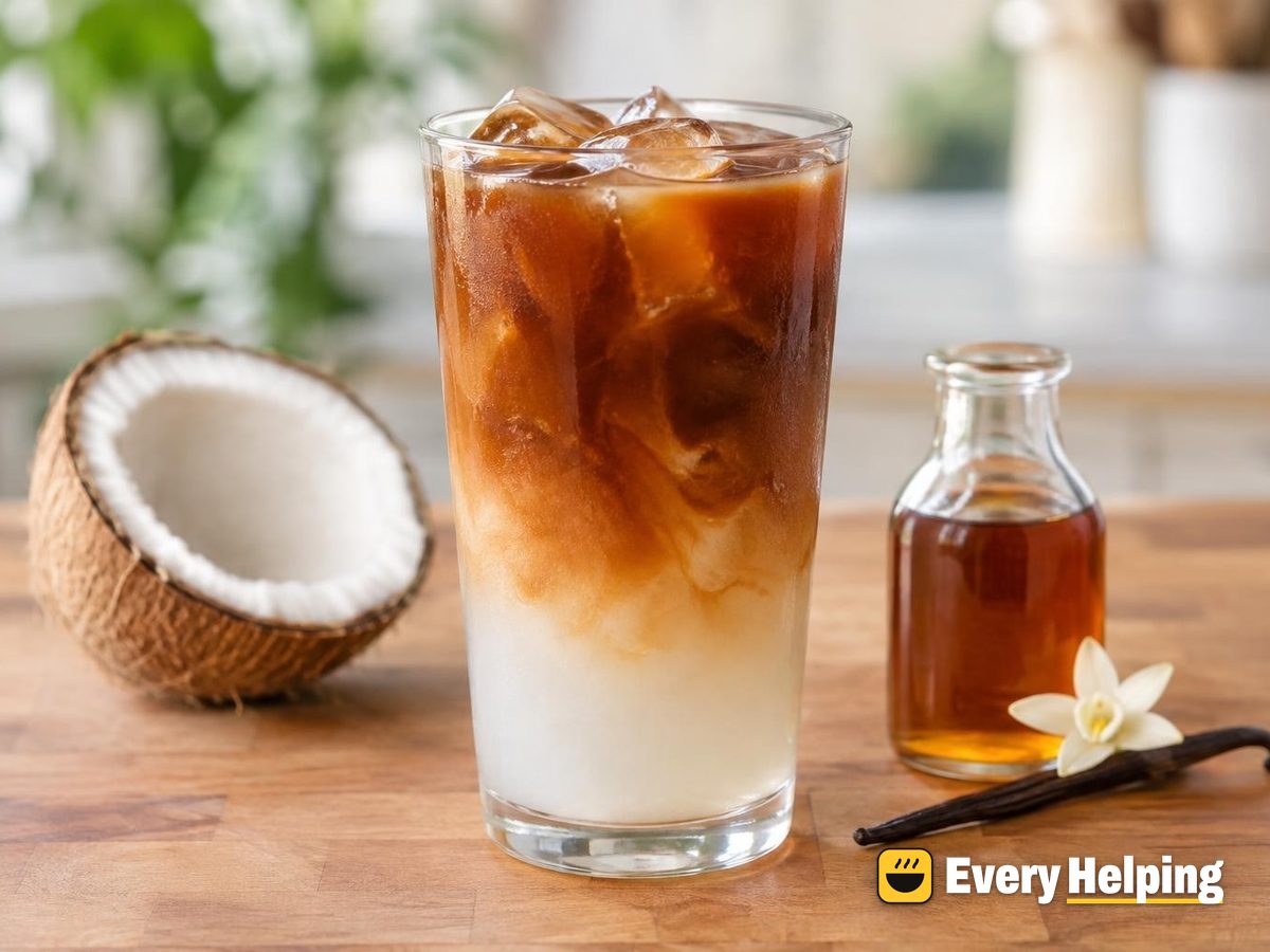 Iced Coconut Water Vanilla Americano