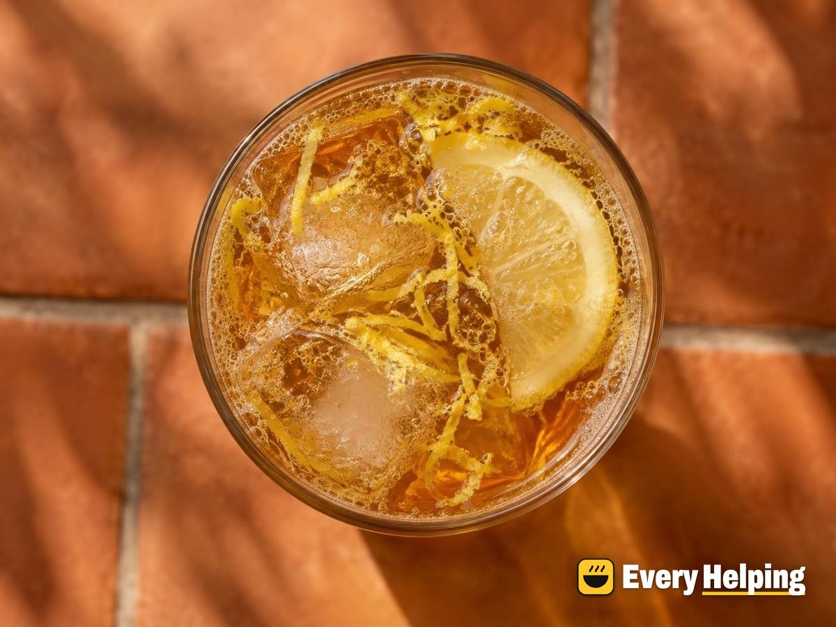 Sparkling Honey-Lemon Black Tea