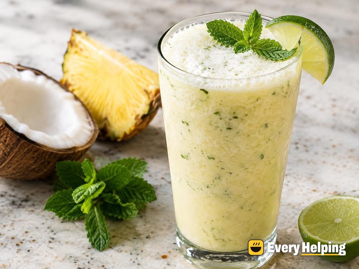 Pineapple Mint Coconut Cooler