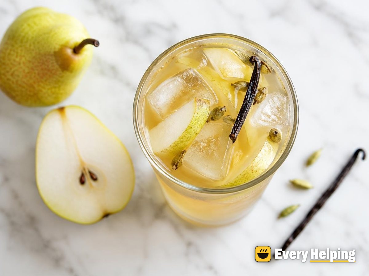 Iced Vanilla Pear Green Tea
