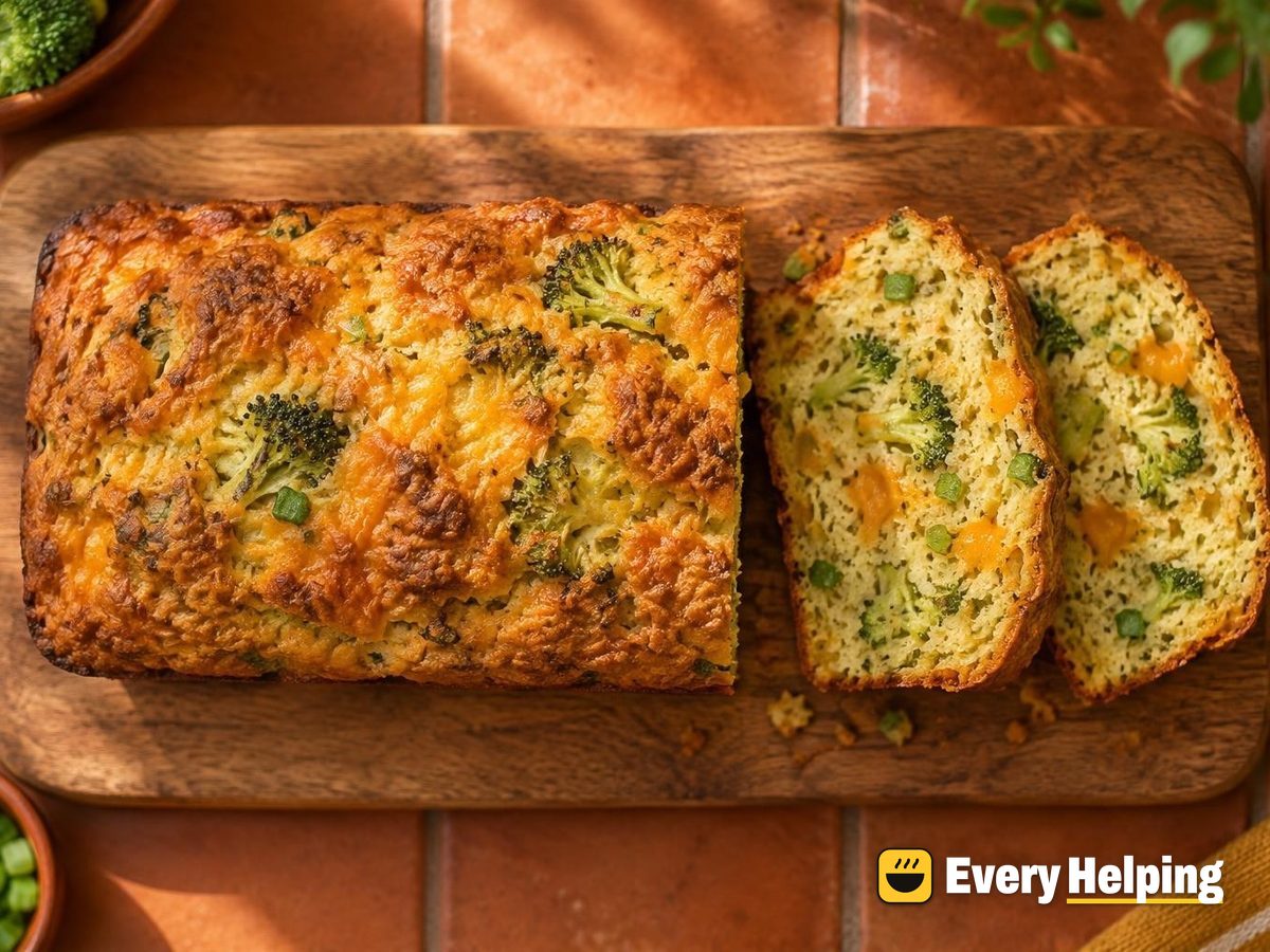 Cheddar, Broccoli and Mustard Loaf