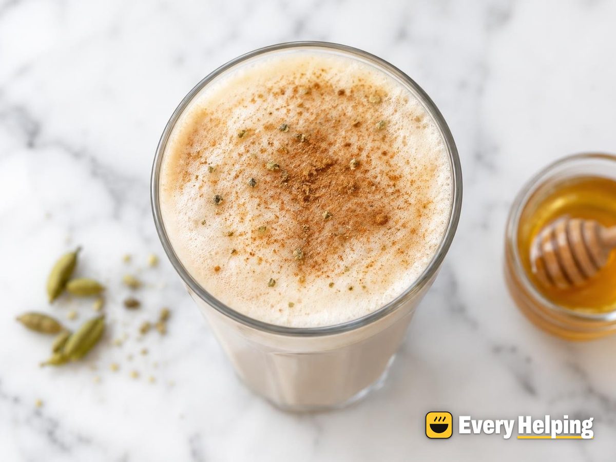 Honey Cardamom Soy Latte