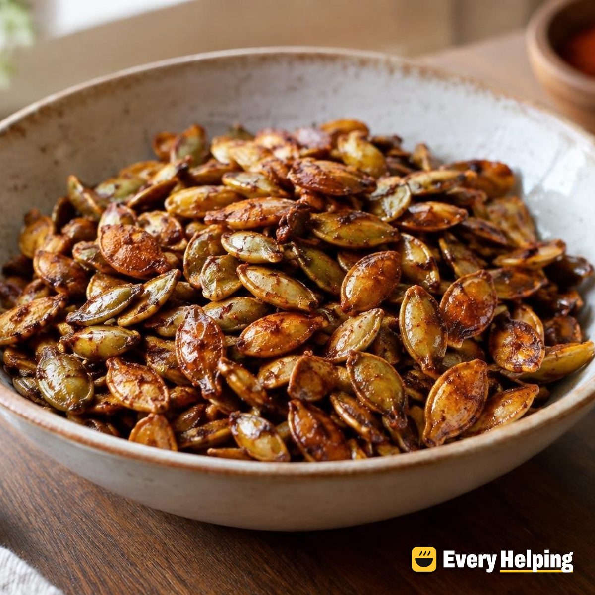Maple-Smoked Paprika Roasted Pepitas