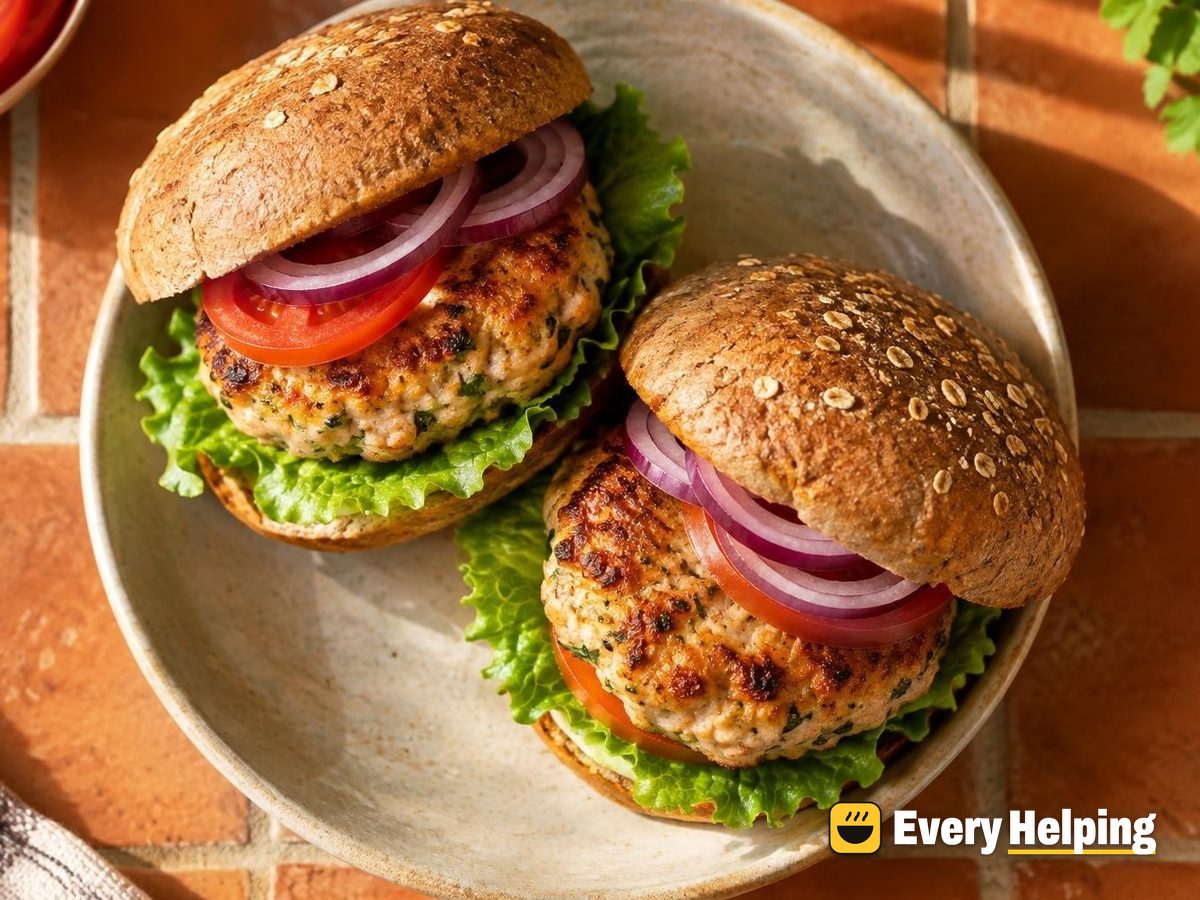 Classic Skillet Chicken Burgers