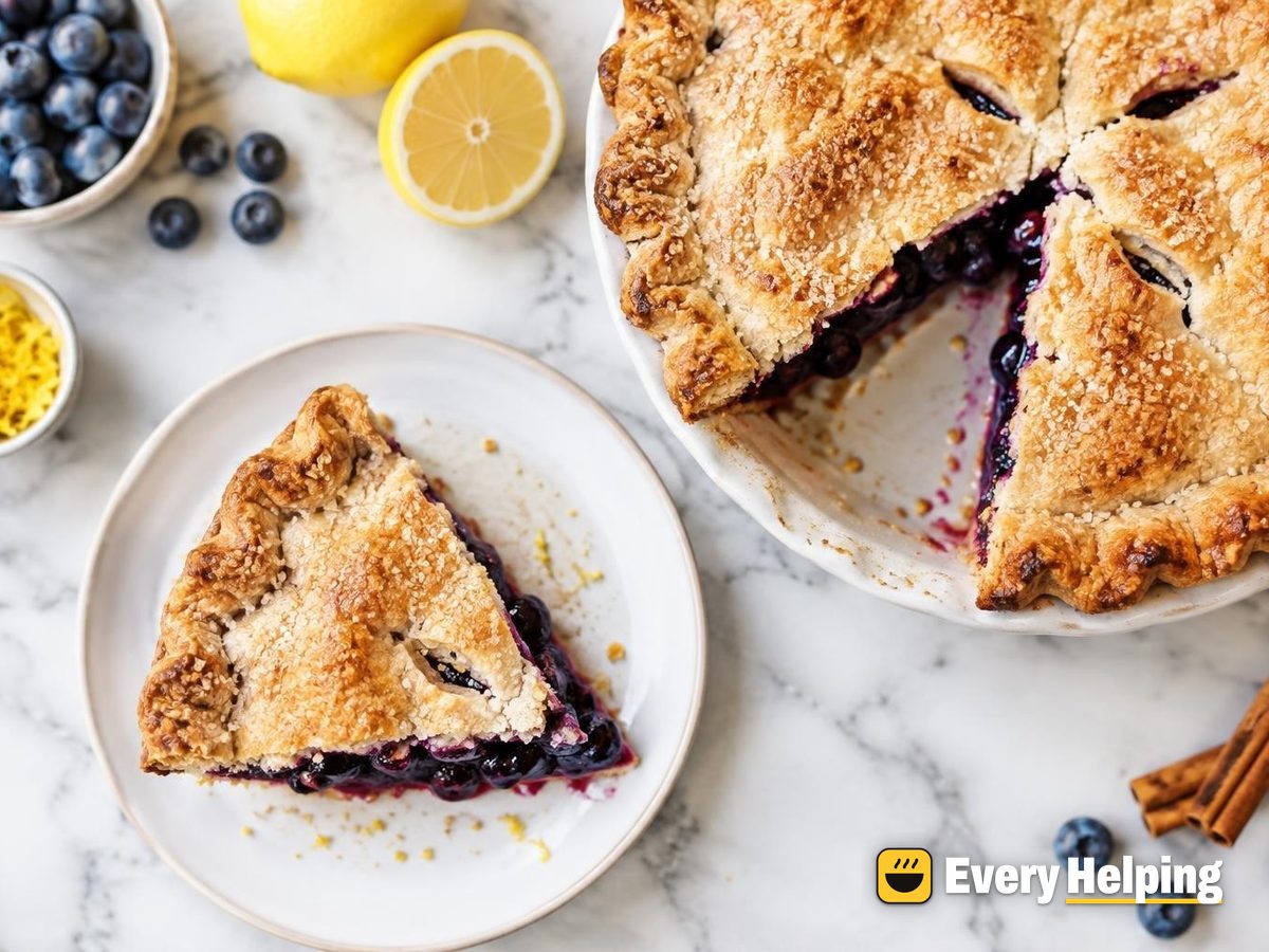 Double-Crust Blueberry Lemon Tarts