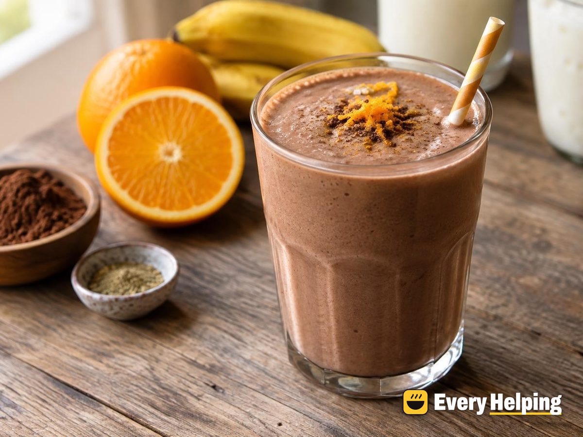 Chocolate Orange Kefir Protein Shake