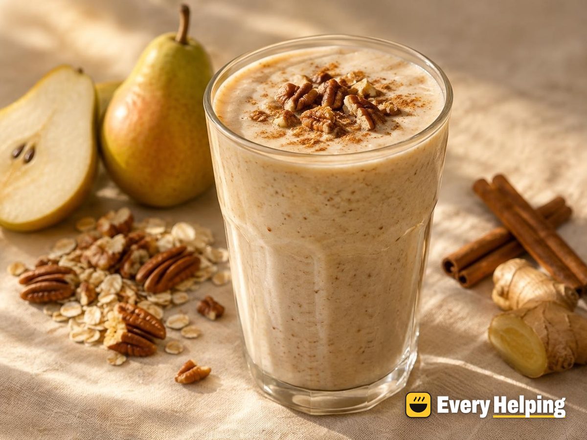 Cinnamon Pear Ginger Protein Shake