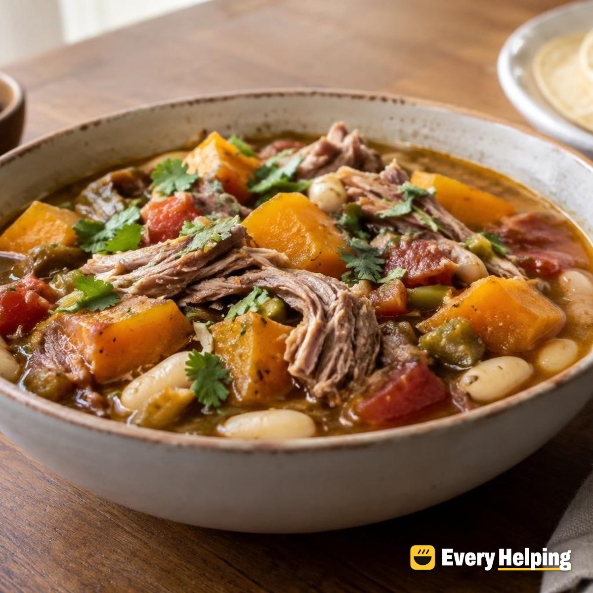 Slow-Cooker Pork Chile Verde with Butternut