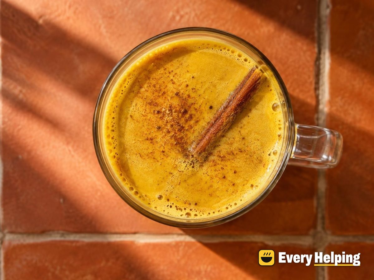 Turmeric Ginger Coconut Chai with Honey