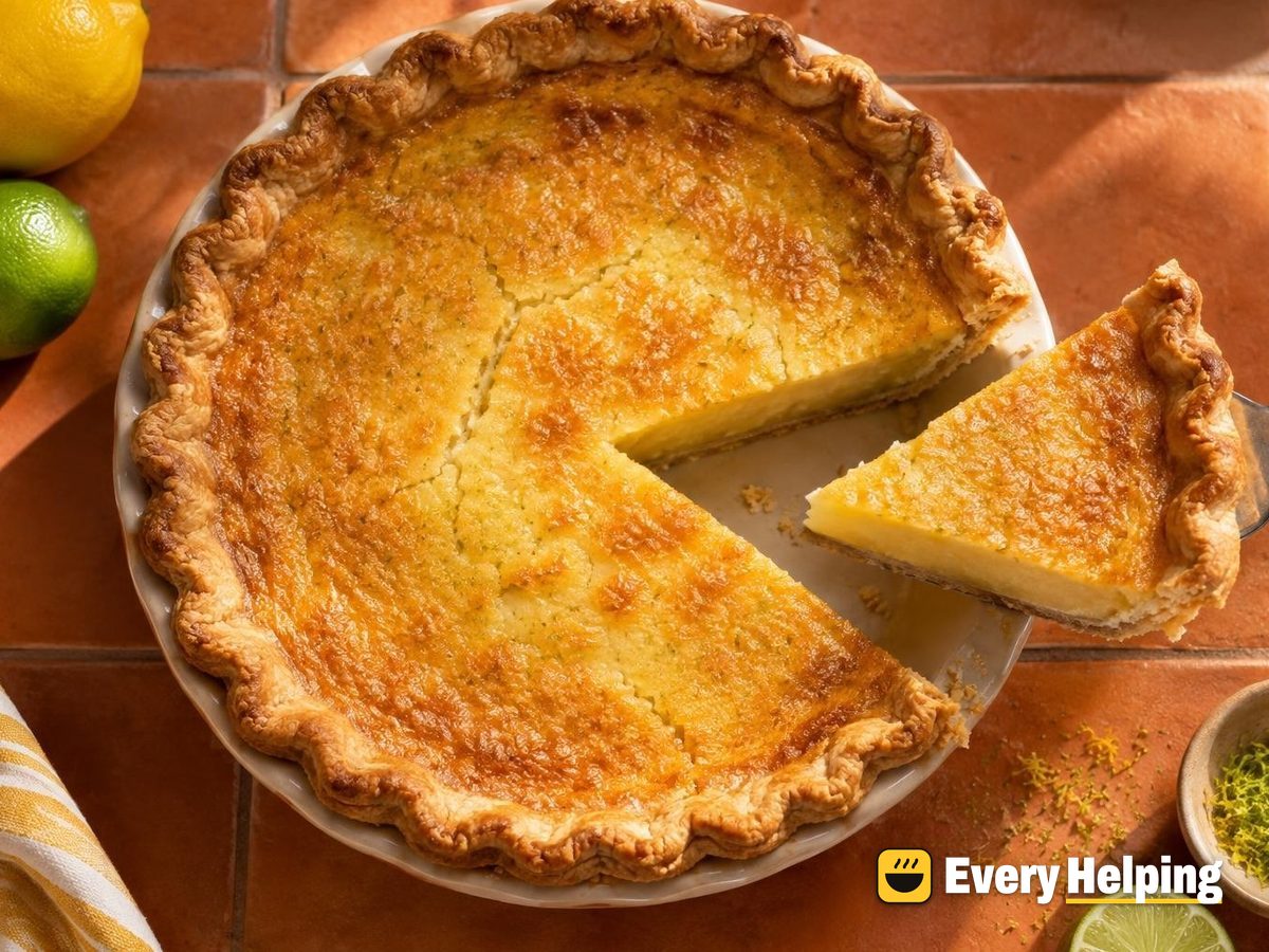 Lemon Lime Buttermilk Chess Pies