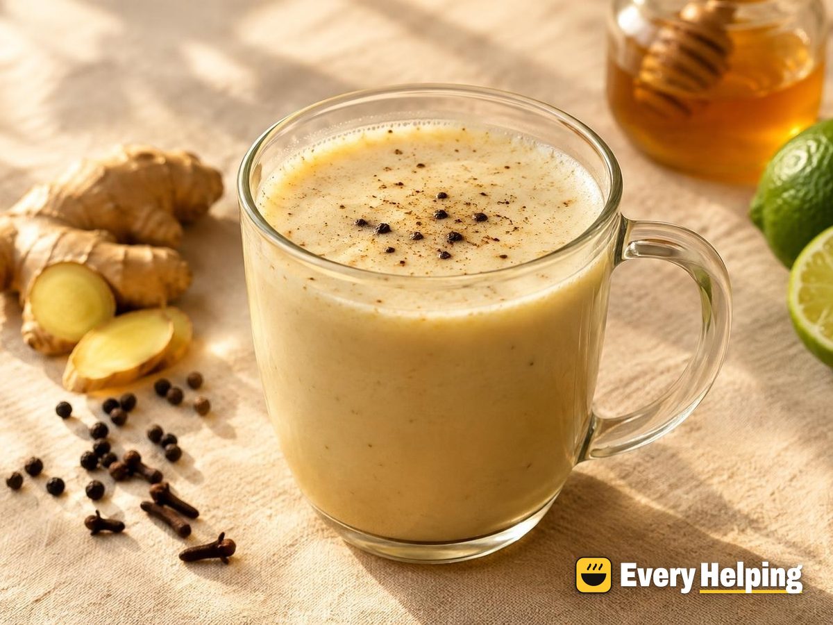 Coconut Ginger Lime Spiced Milk