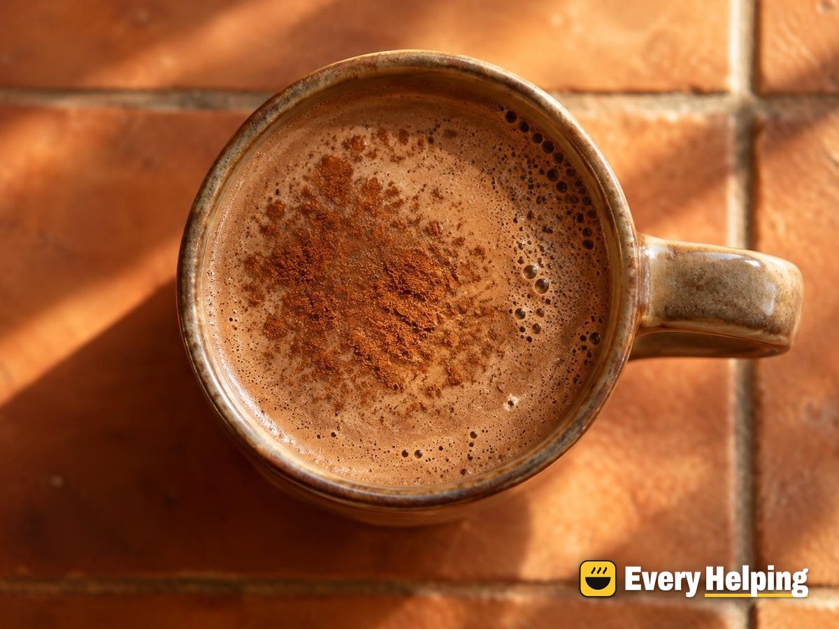 Coconut Cinnamon Mocha with Maple