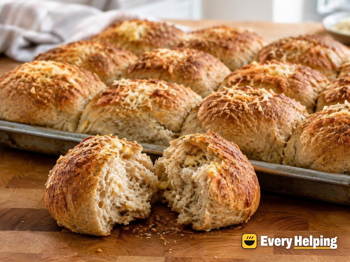 Buttermilk Parmesan Whole Wheat Dinner Rolls