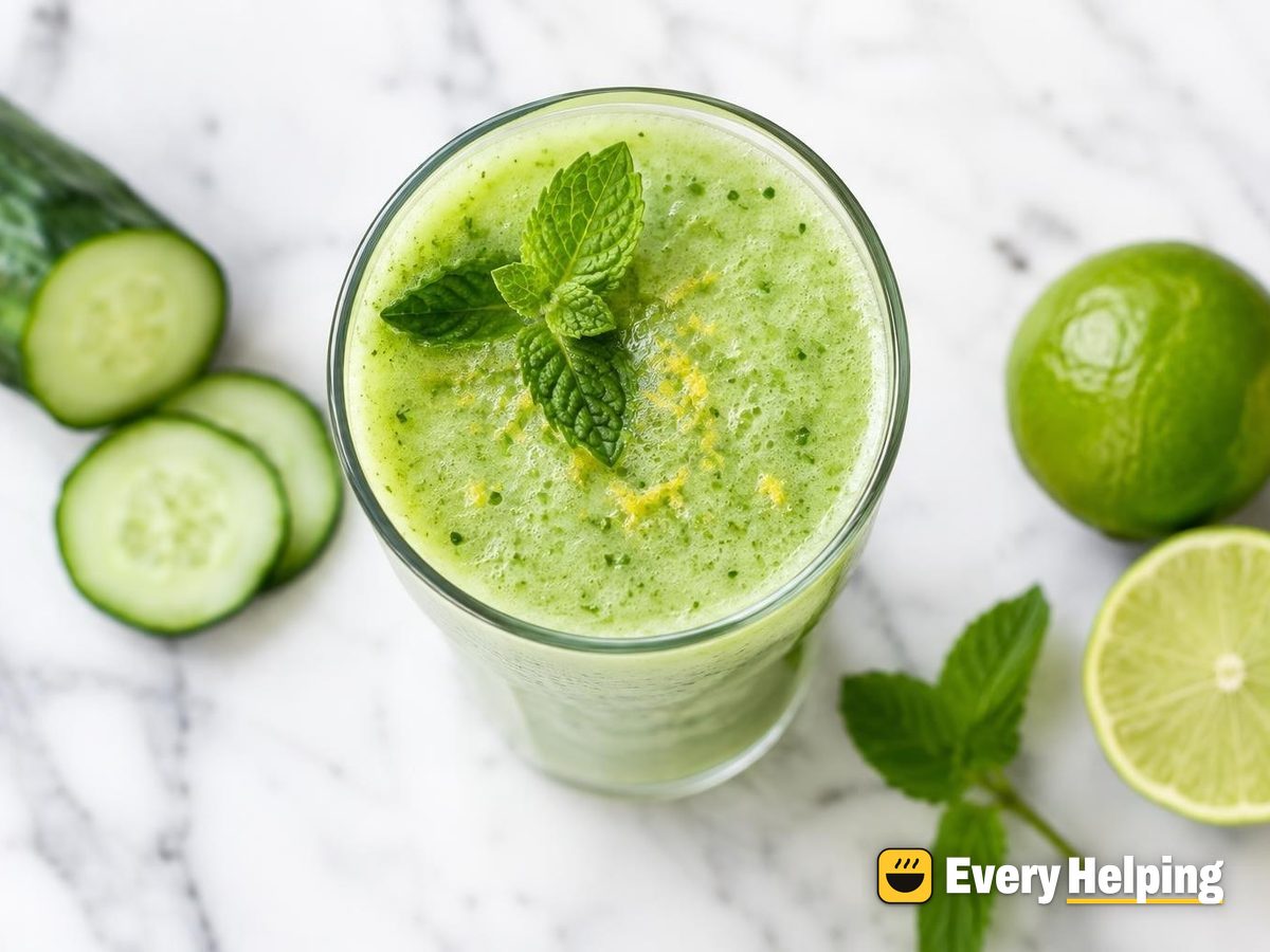 Cucumber-Lime Agua Fresca with Mint
