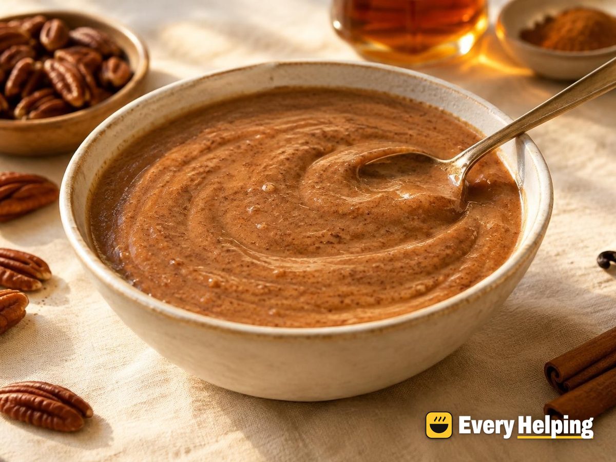 Silky Maple-Cinnamon Roasted Pecan Butter