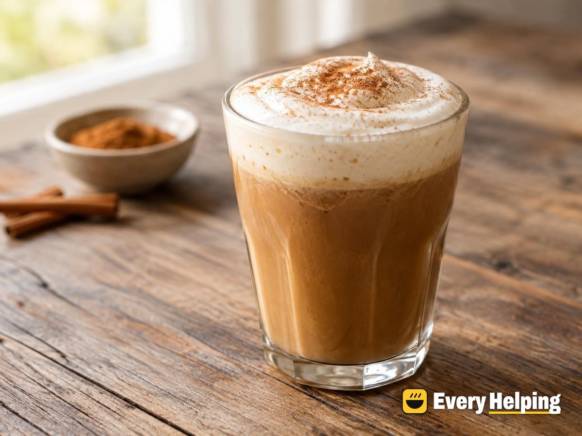 Cinnamon Cold Brew with Whipped Skim Foam