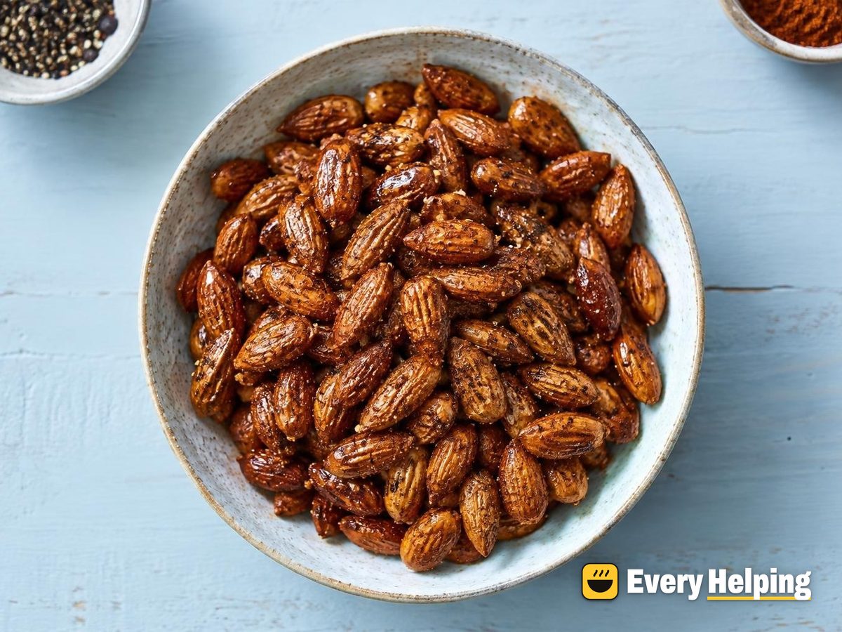 Maple Black Pepper Roasted Almonds