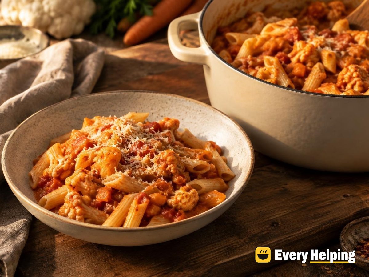 Parmesan Cauliflower Tomato Sauce