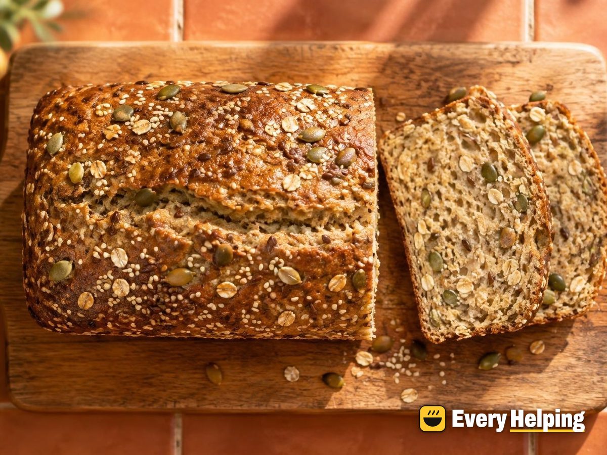 Maple Oat Porridge Seeded Sandwich Loaf