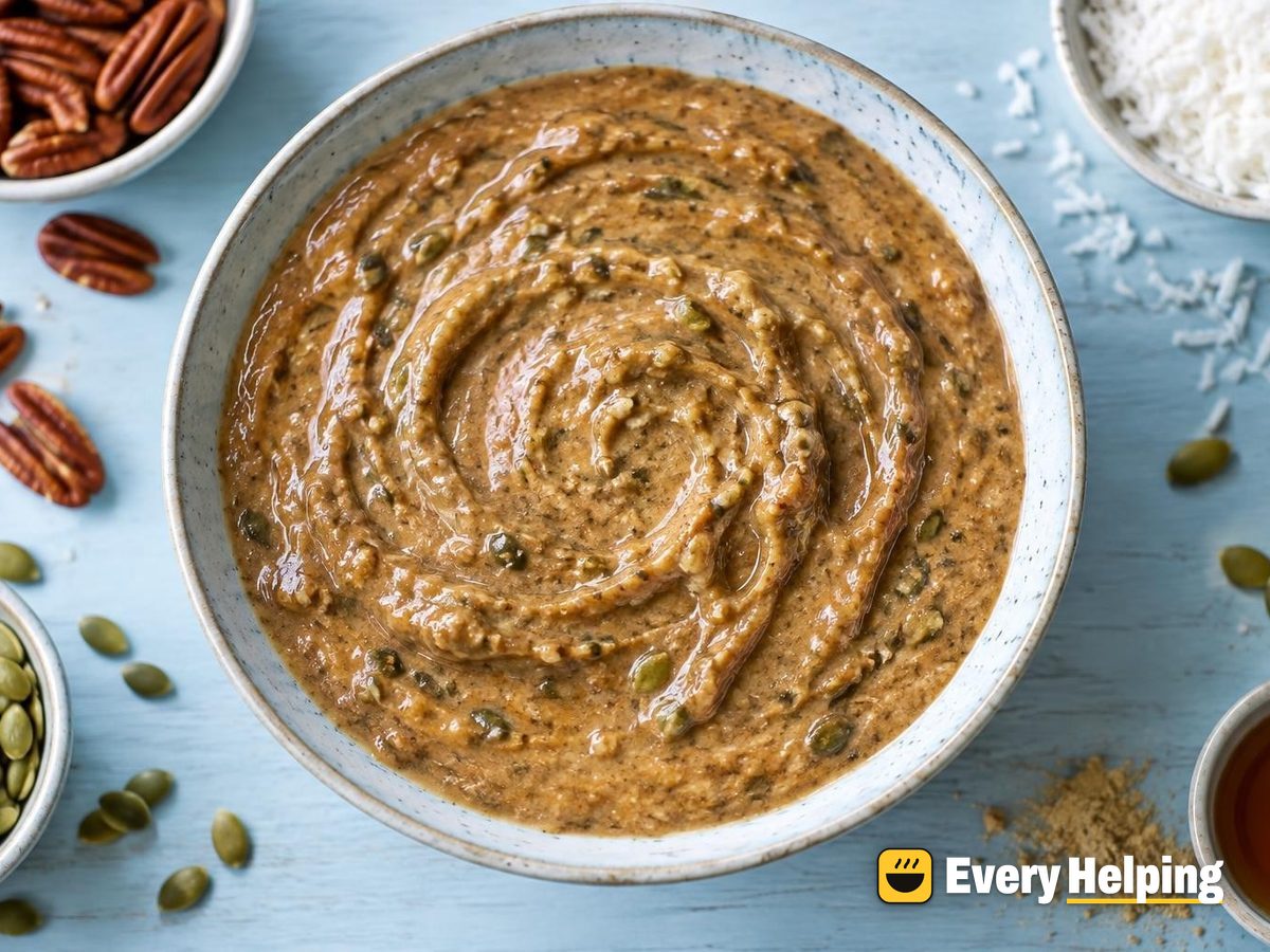 Maple Coconut Pecan Butter with Pepitas
